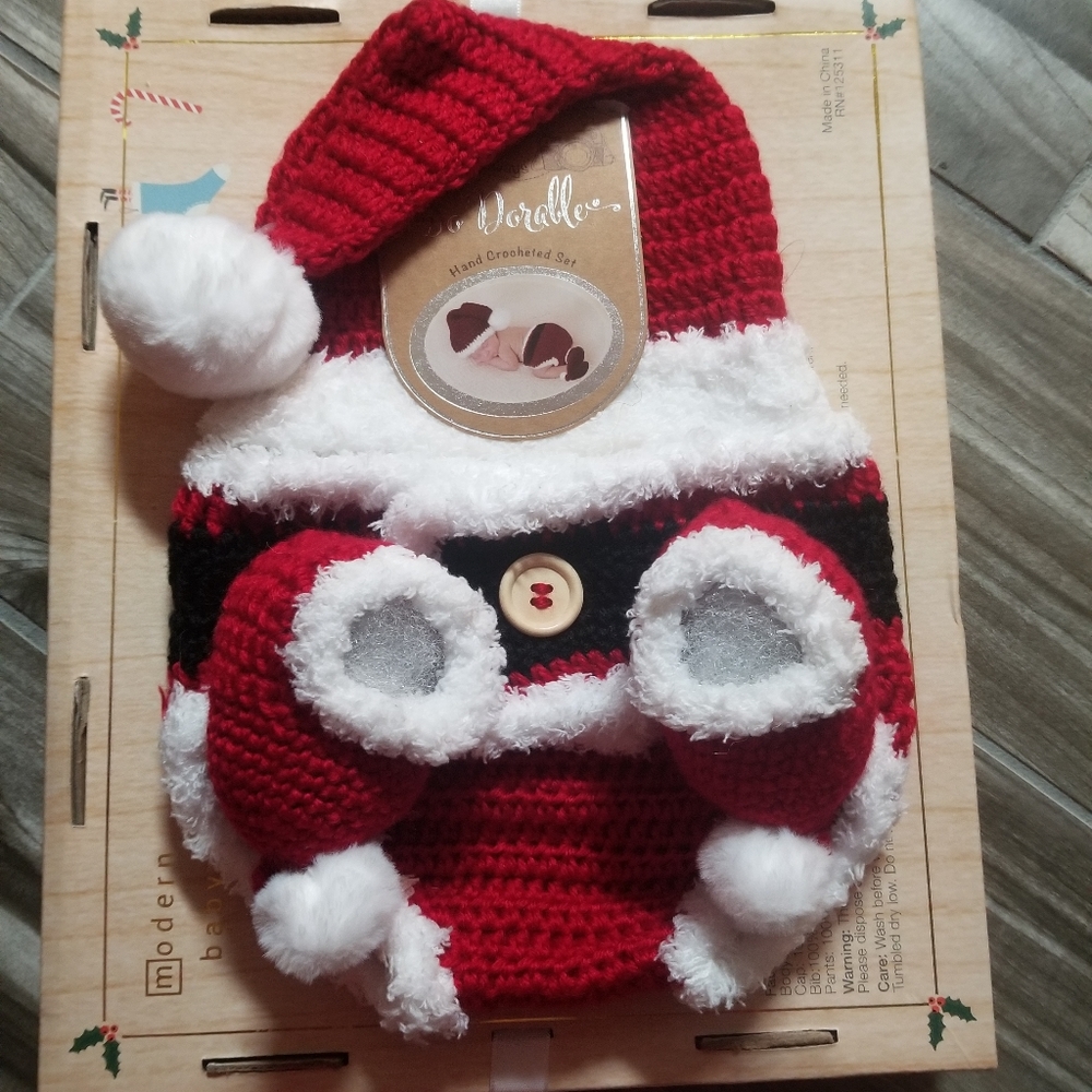 Hand Crafted Crocheted Set